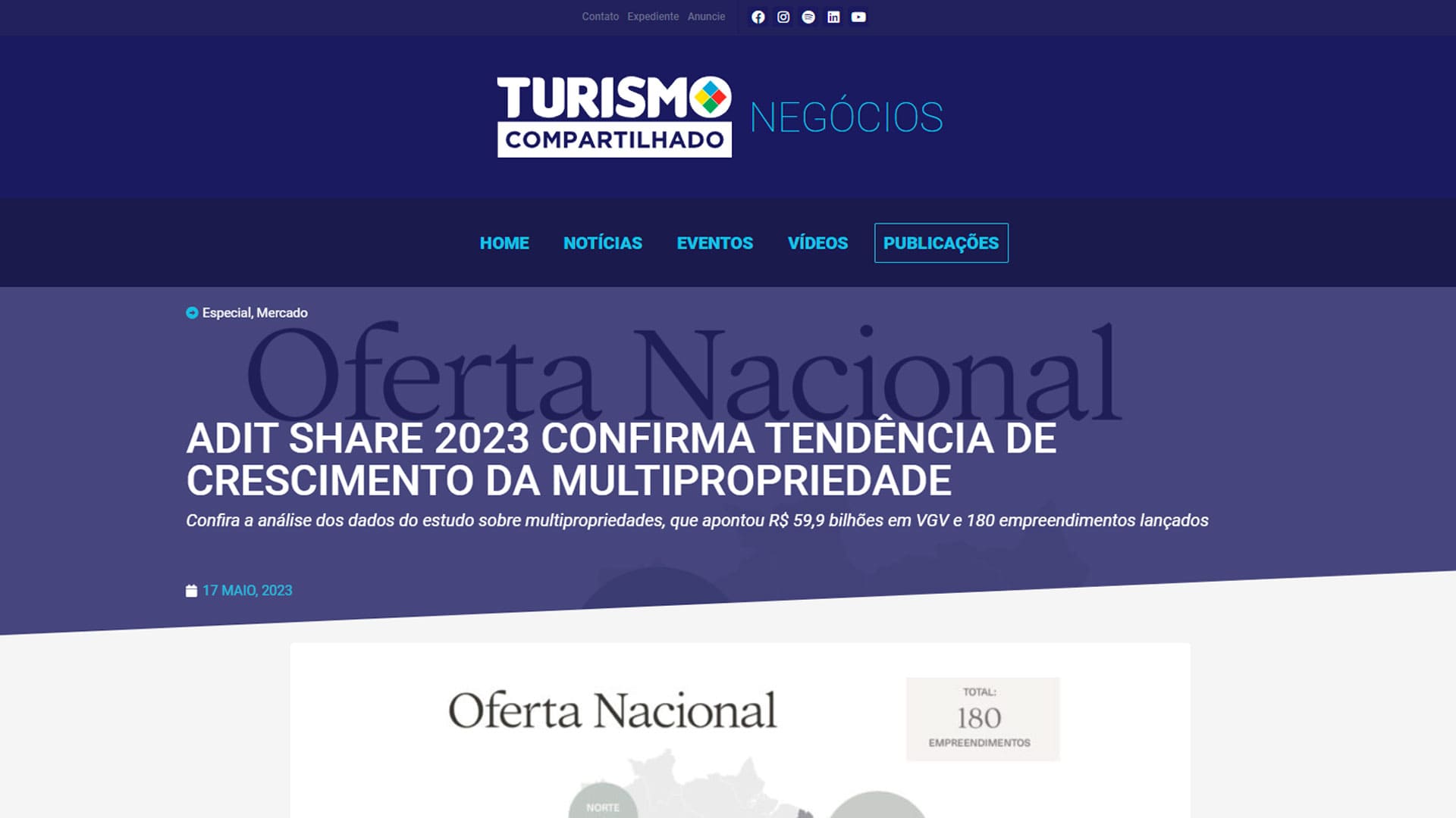 ADIT Share 2023 confirma tendência de crescimento da multipropriedade Artigo